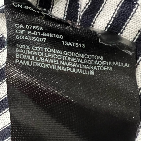 Mexx 100% Cotton Stripped Long Sleeve - Picture 6 of 6